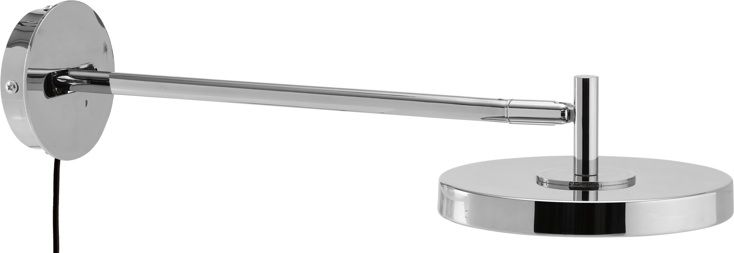 Kinkiet Asteria 42 cm stal polerowana