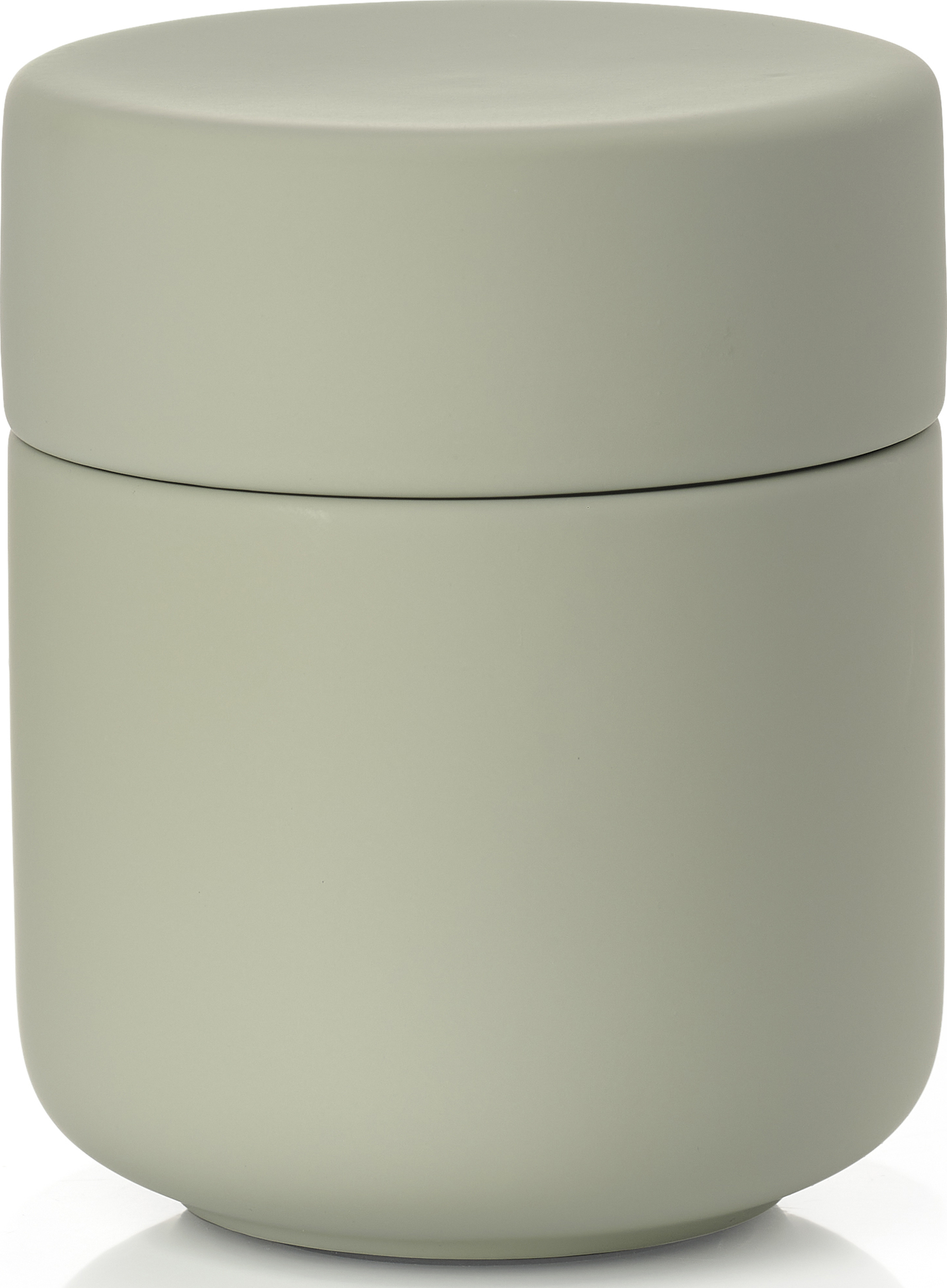 Pojemnik na patyczki i płatki kosmetyczne Ume zieleń eukaliptusowa