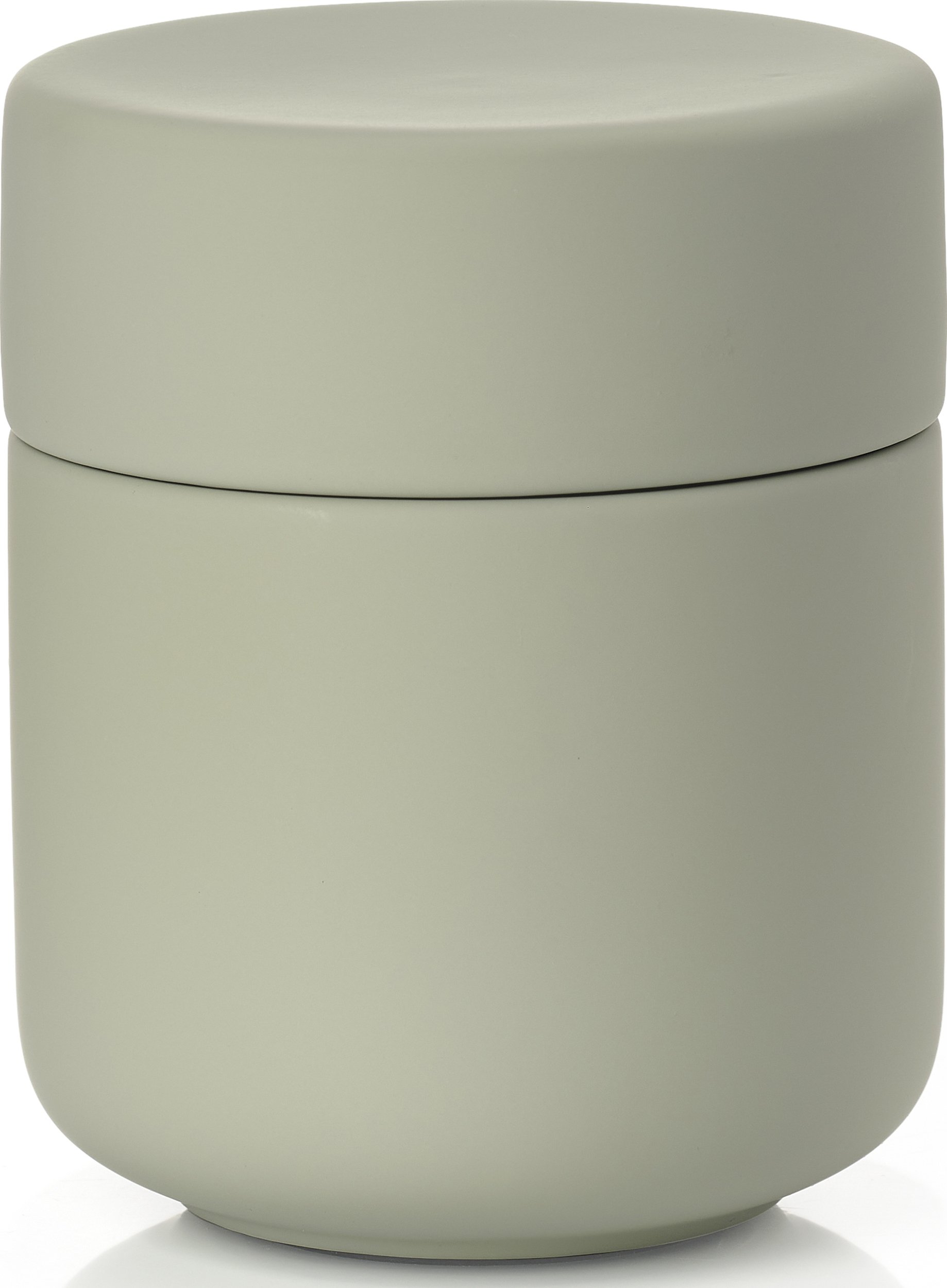 Pojemnik na patyczki i płatki kosmetyczne Ume zieleń eukaliptusowa