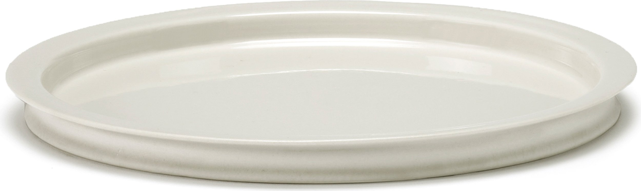 Talerz obiadowy Dune 28 cm biały