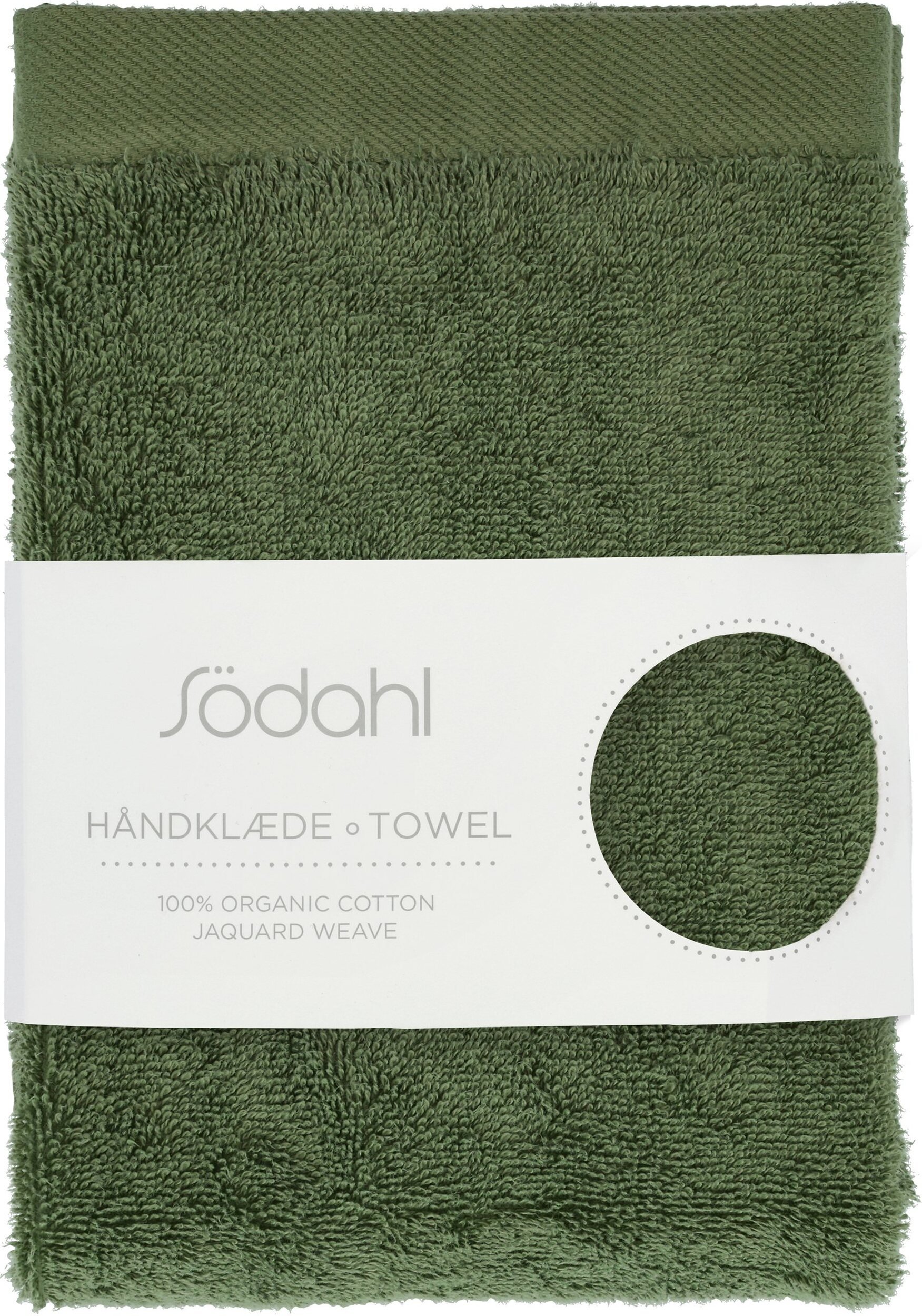 Ręcznik Comfort Organic II 50 x 100 cm zielony