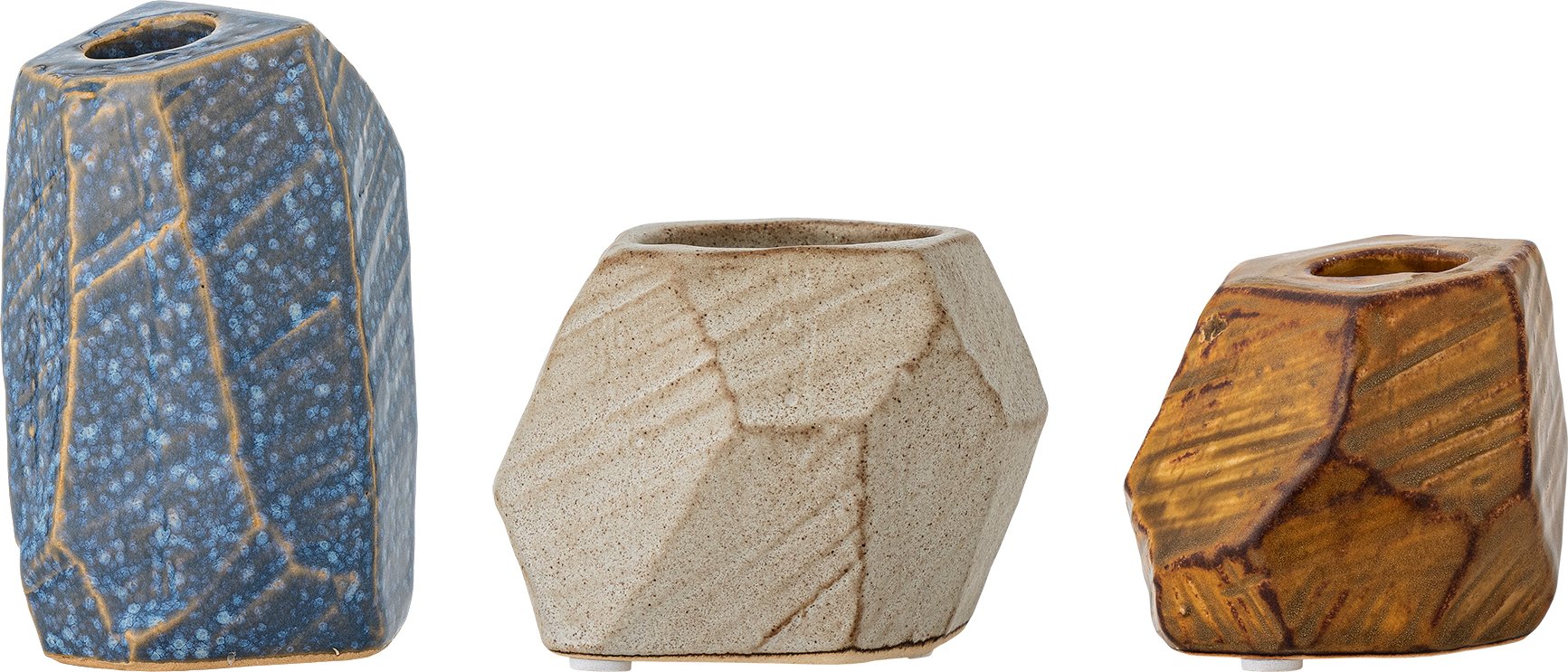 Świeczniki na klasyczne świece i tealighty Kimber 3 szt.