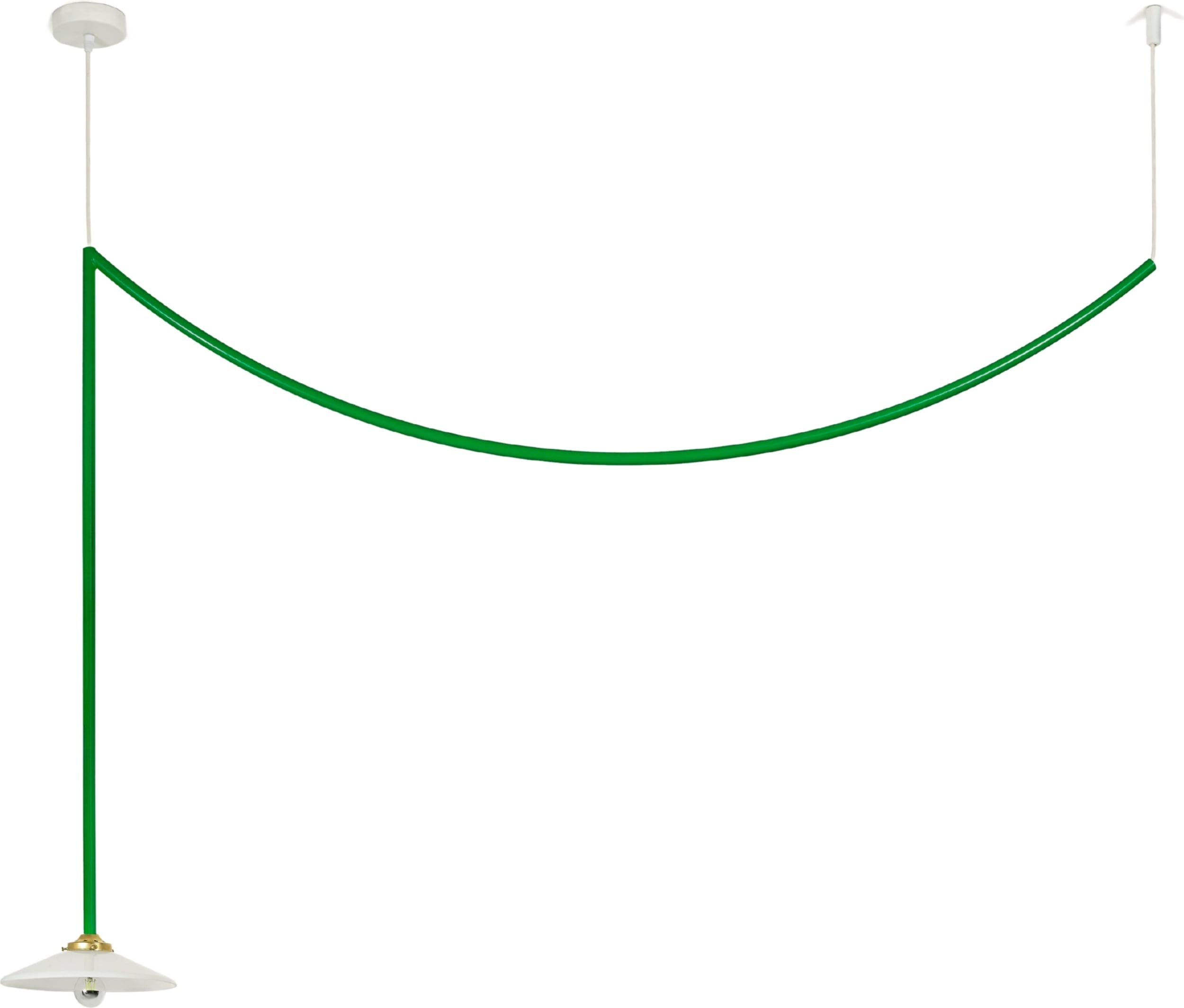 Lampa sufitowa N°4 zielona