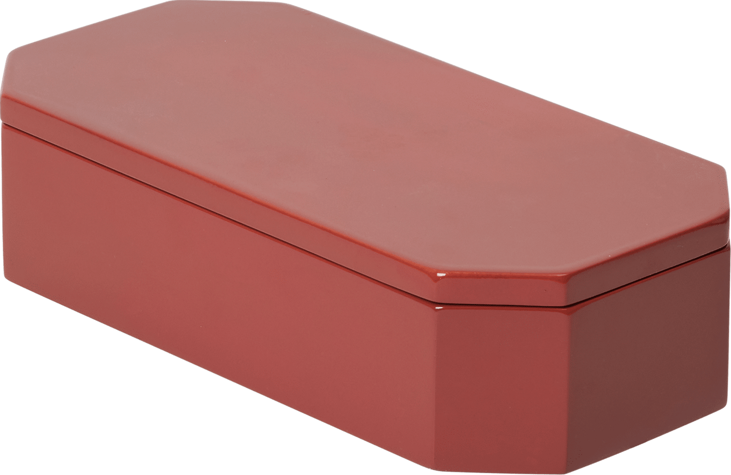 Pojemnik na drobiazgi Nova 20 cm czerwony