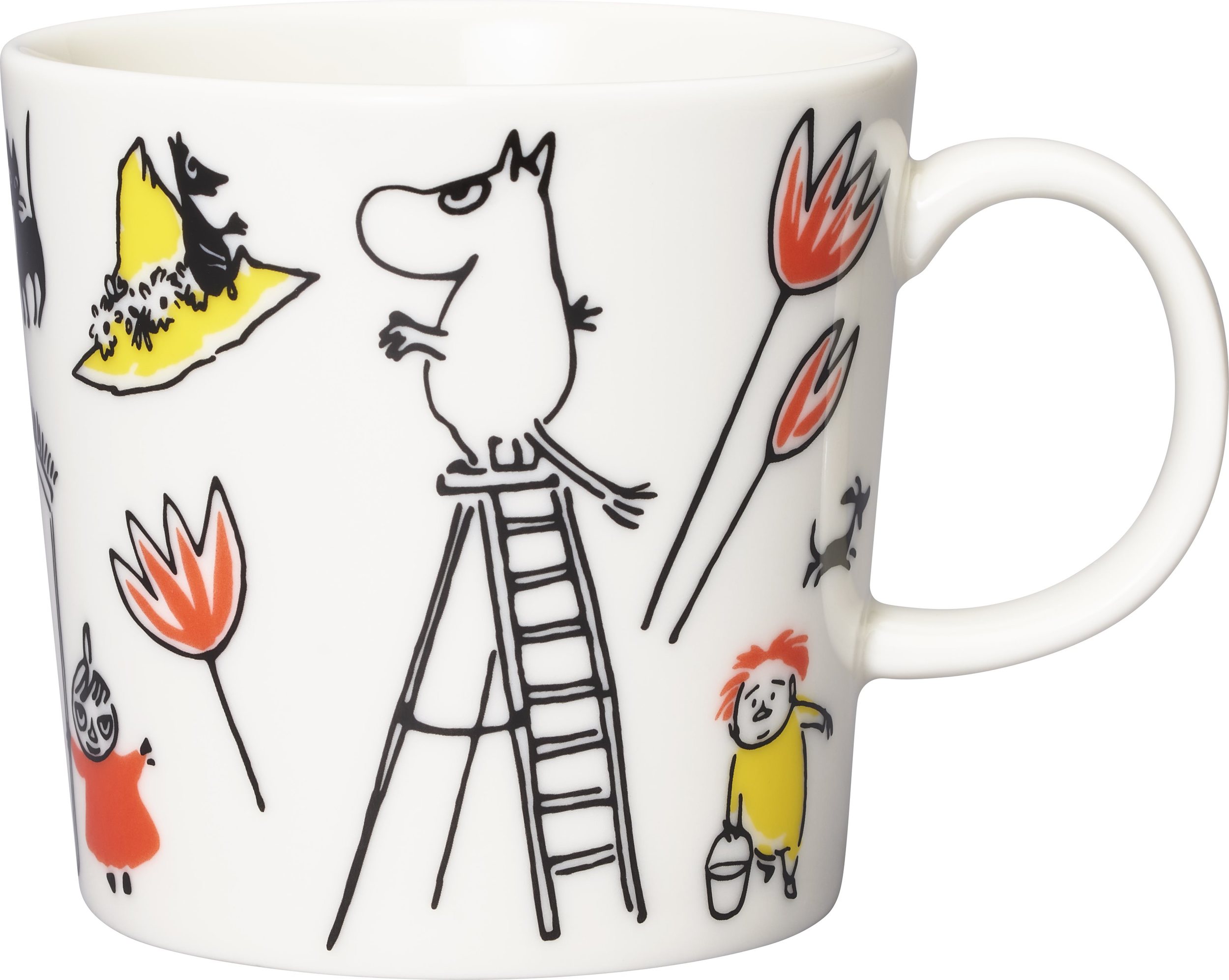 Kubek Arabia Finland Muminki Muminek biały