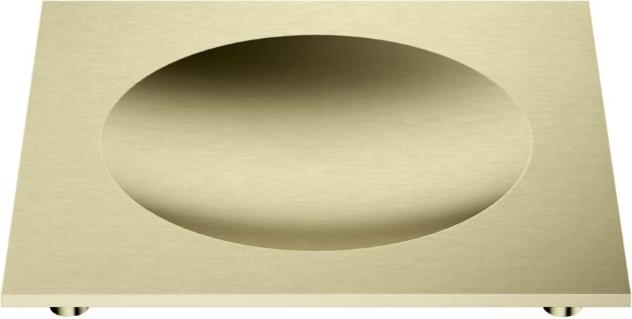 Mydelniczka Corner kwadratowa złoty mat