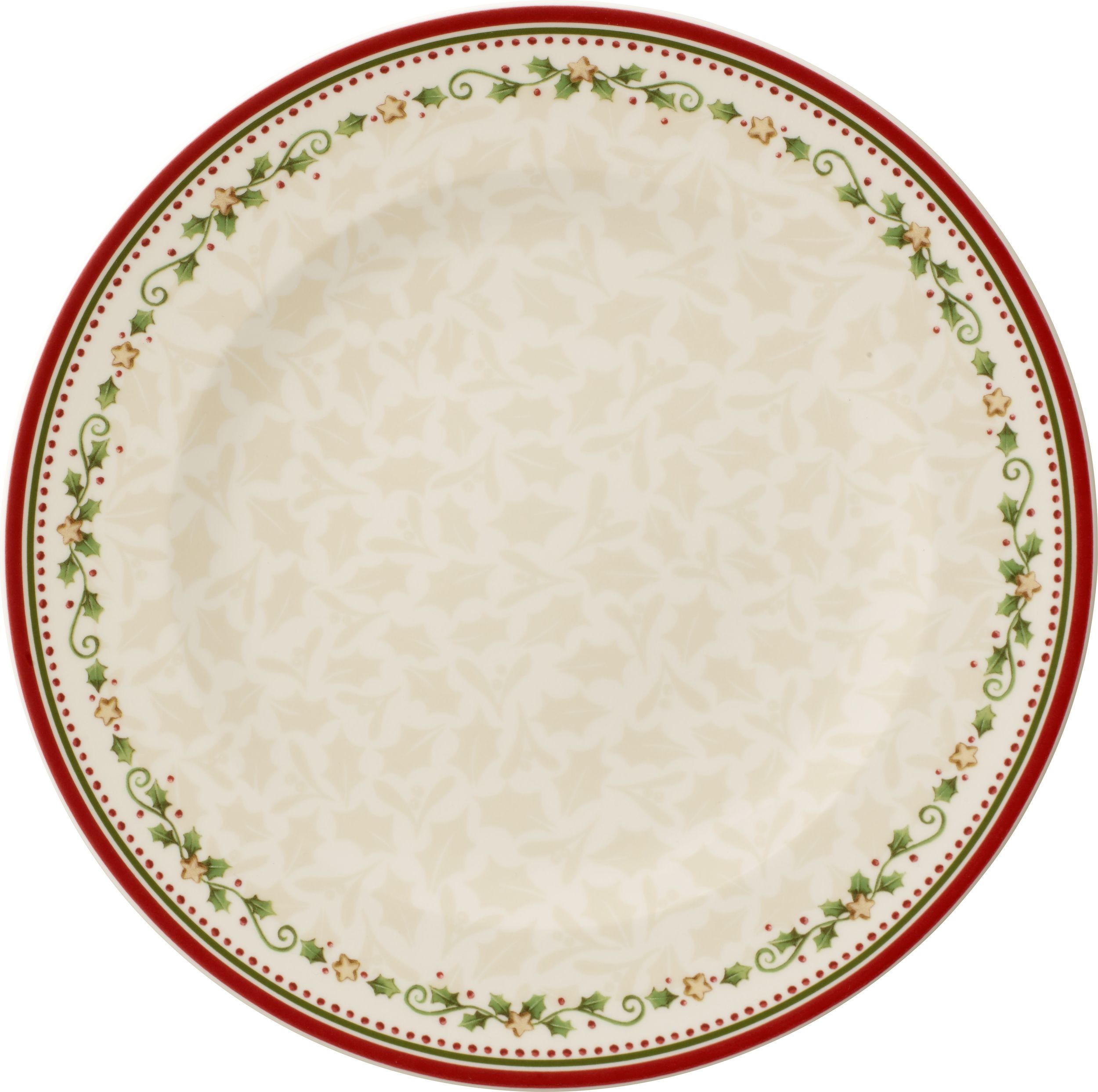 Talerz obiadowy Winter Bakery Delight 27 cm biały