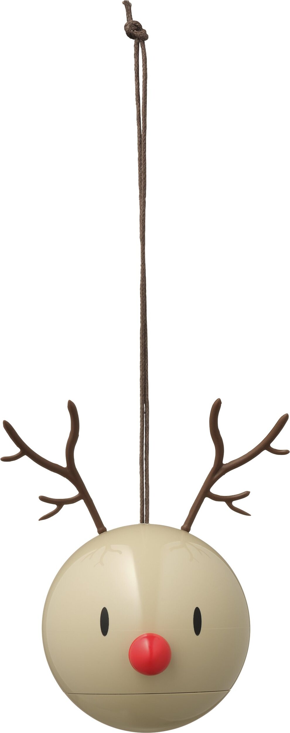 Bombki Xmass Bumble renifery latte 2 szt.