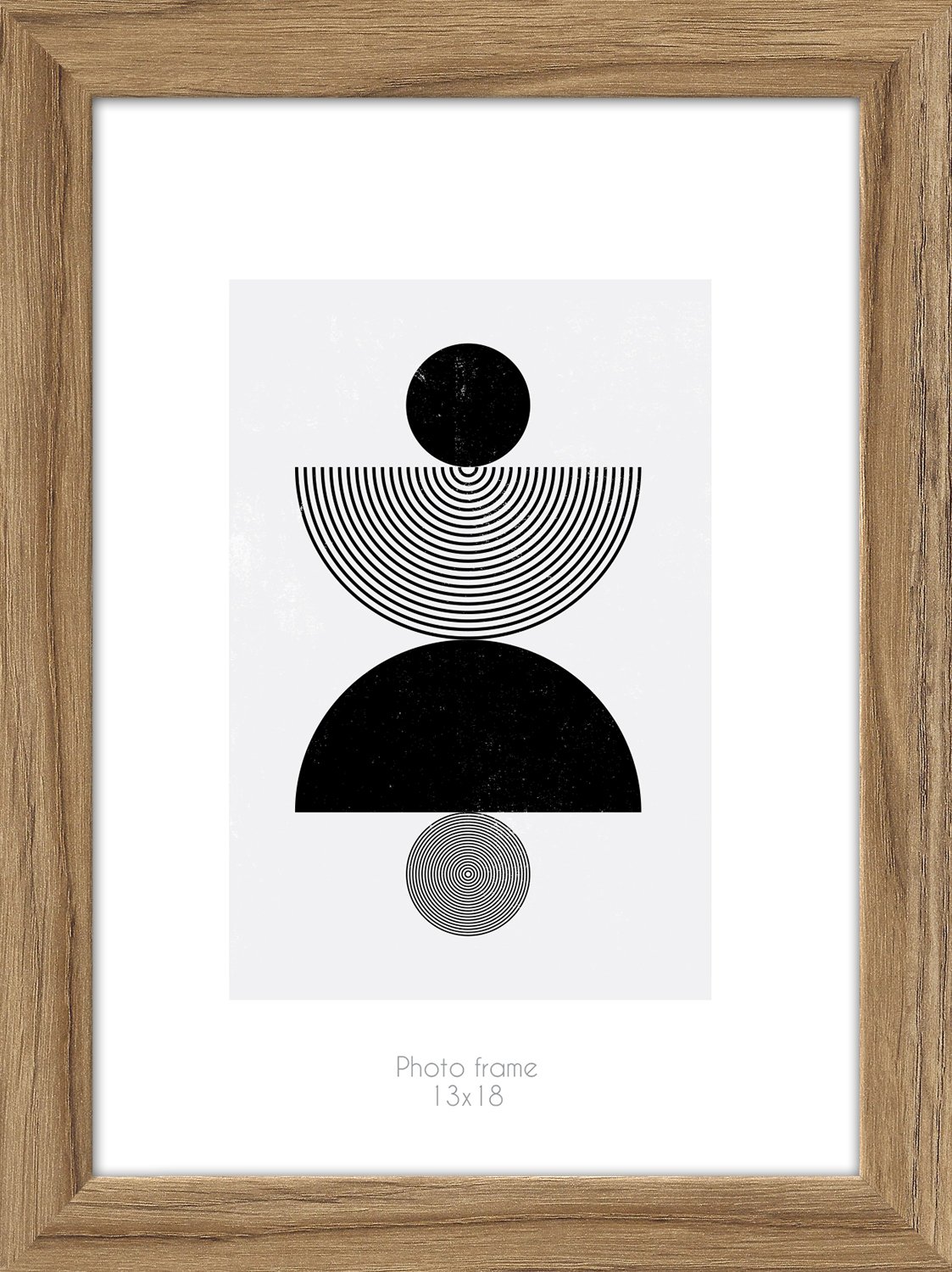 Ramka na zdjęcia Kyoto 13 x 18 cm brązowa