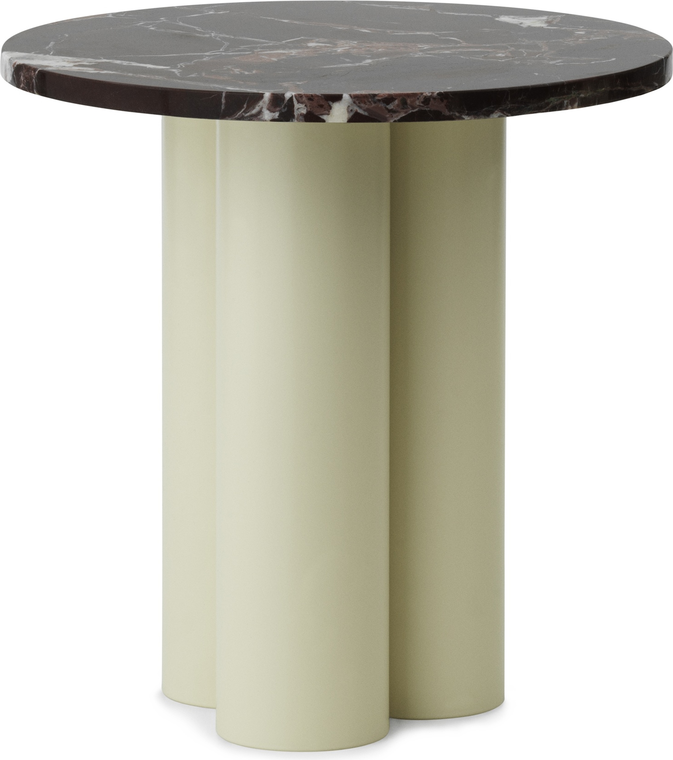 Stolik Dit Levanto Rosso na piaskowych nogach