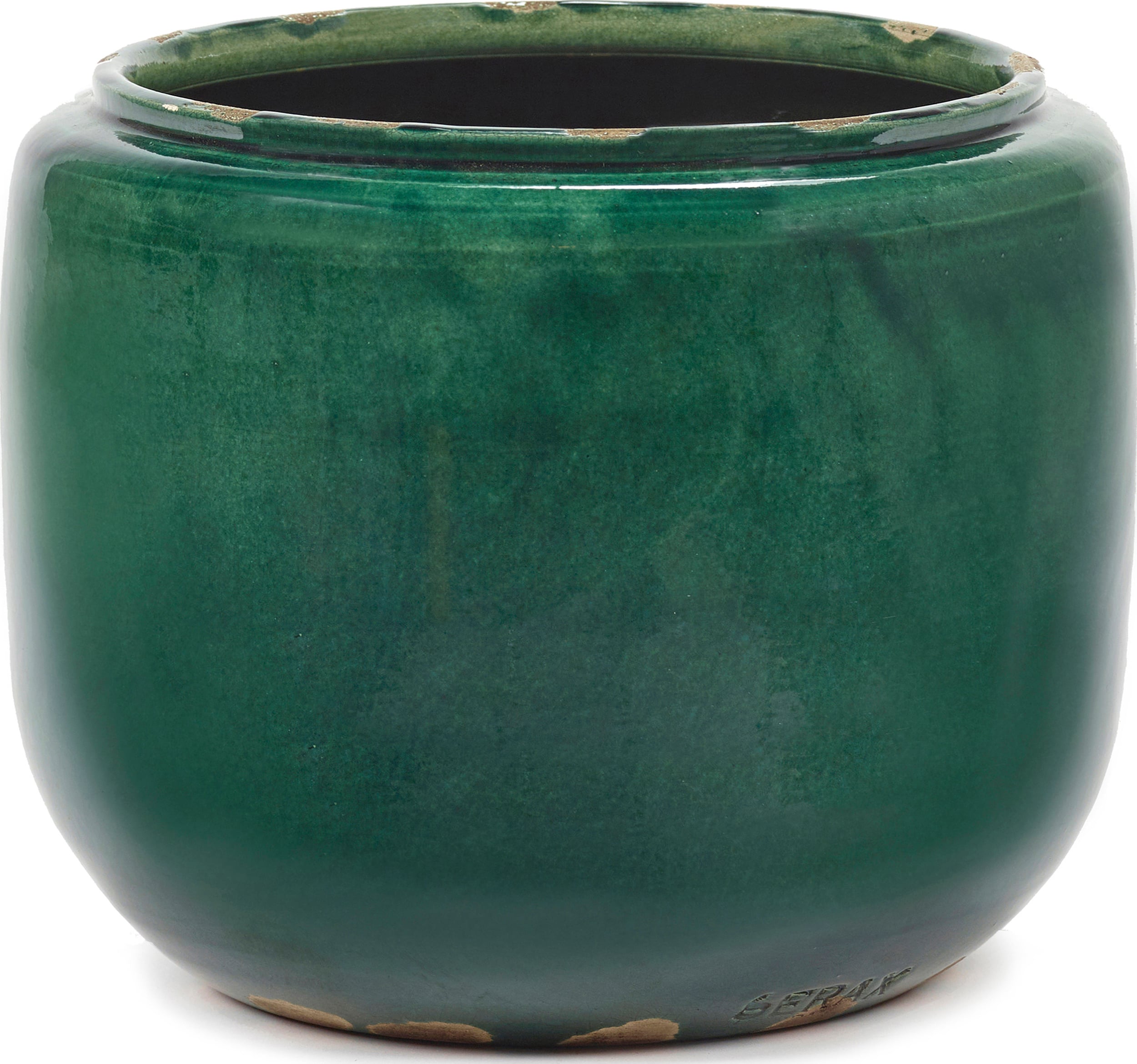 Osłonka na doniczkę Costa 16,5 cm zielona