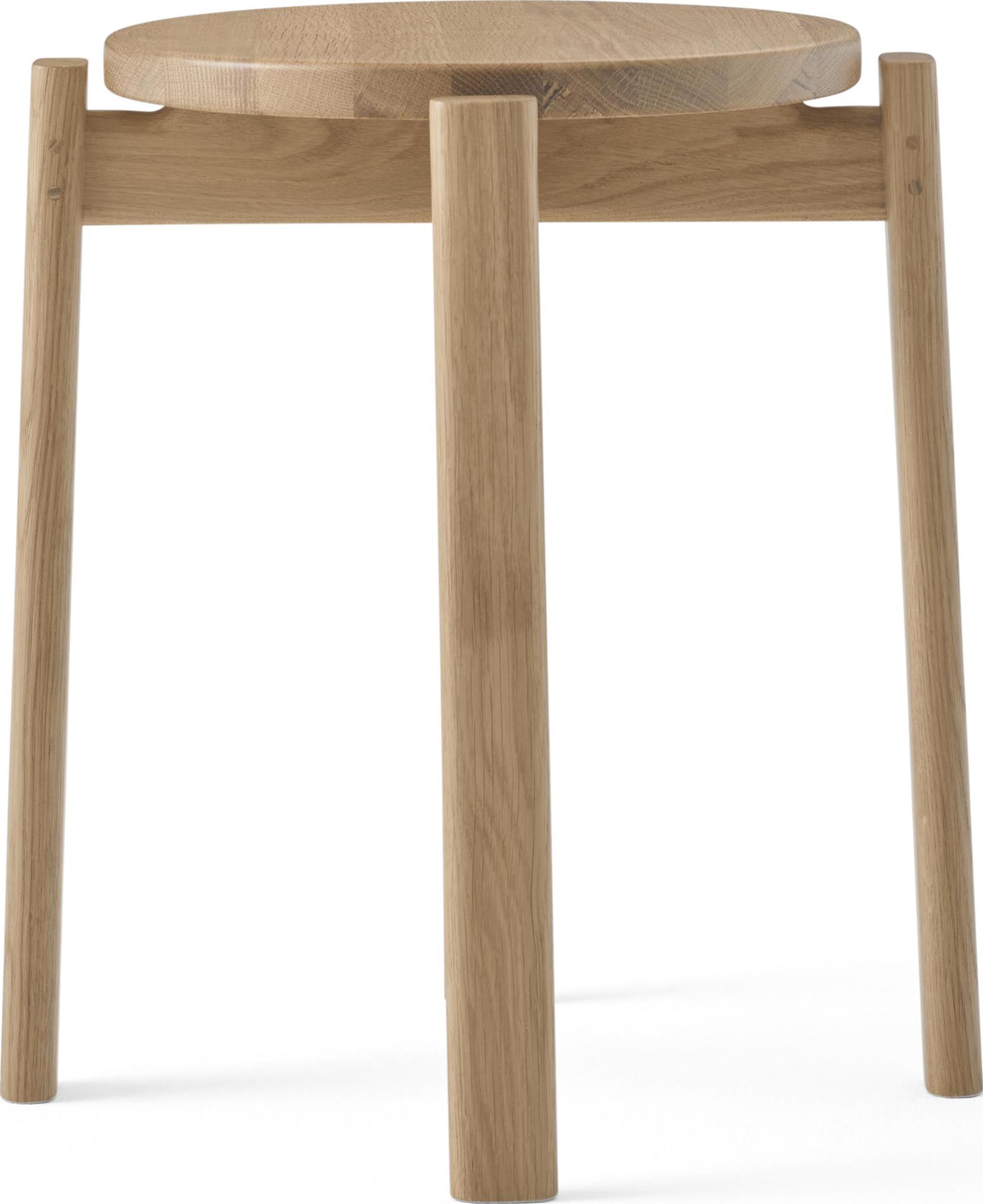 Stołek Passage 46,5 cm naturalny dąb