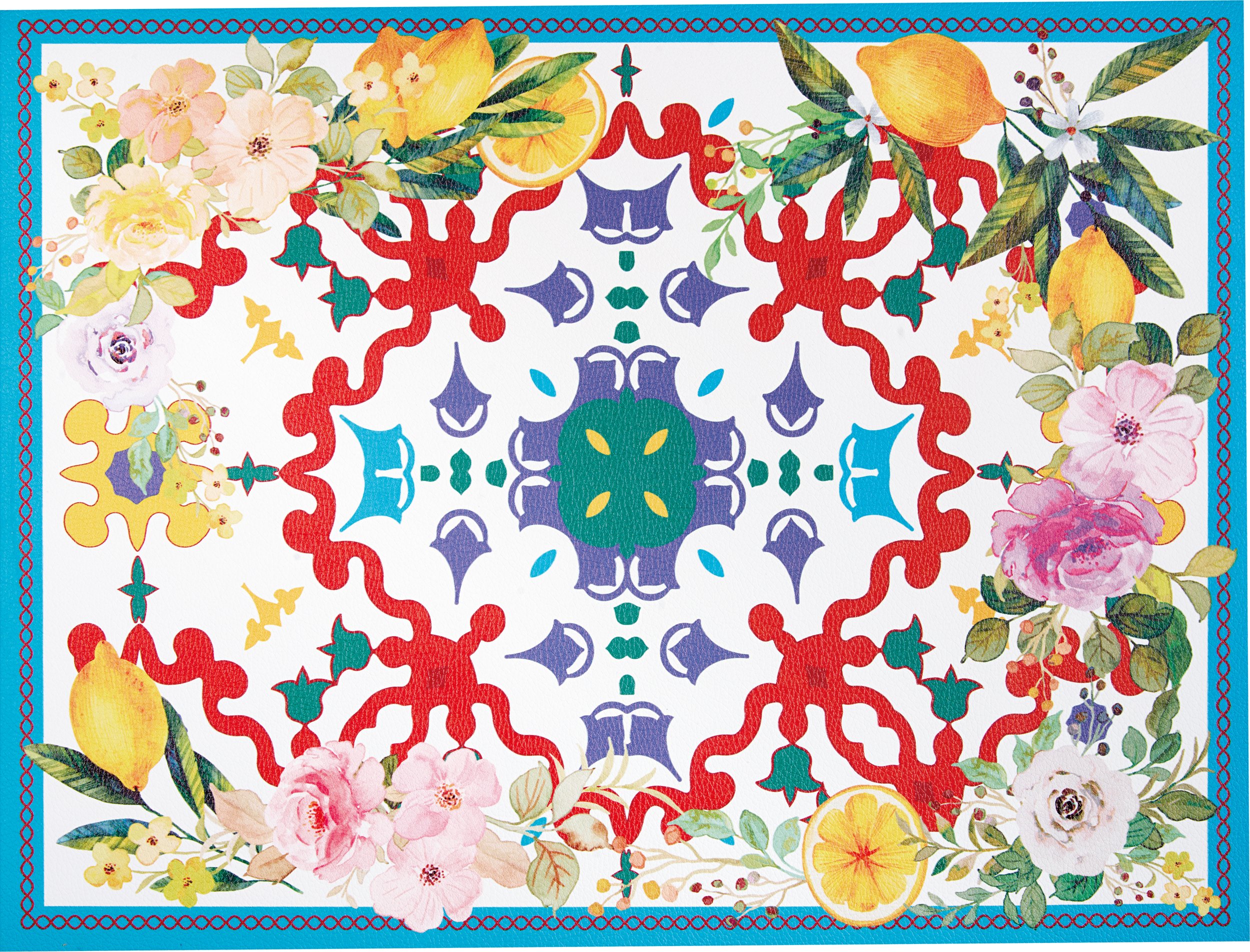 Podkładka pod talerz Flowers & Lemon 33 x 44 cm