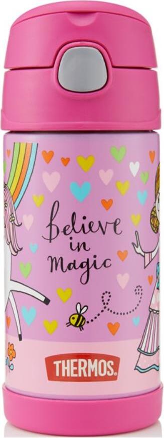 Butelka termiczna ze słomką FUNtainer jednorożec 355 ml