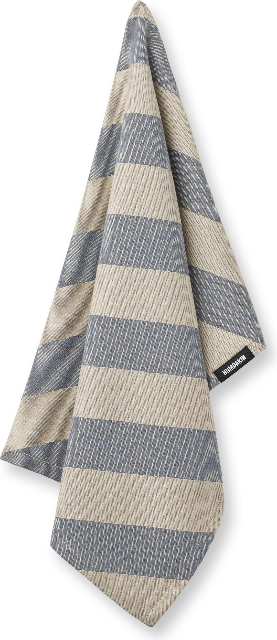 Ścierki kuchenne Humdakin w paski 45 x 70 cm niebieskie 2 szt.