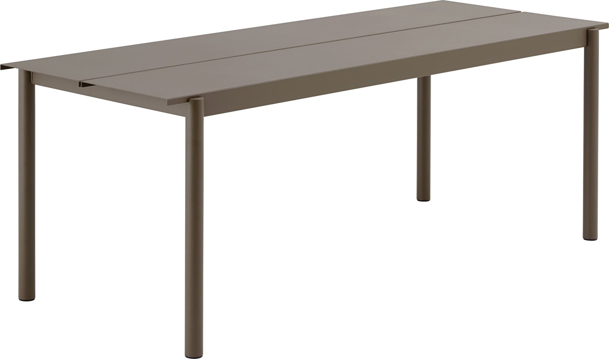 Stół ogrodowy Linear 200 x 75 cm taupe