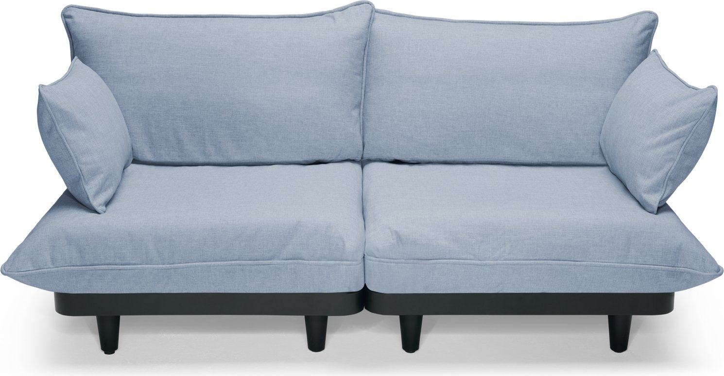 Sofa ogrodowa Paletti niebieska 2 el.