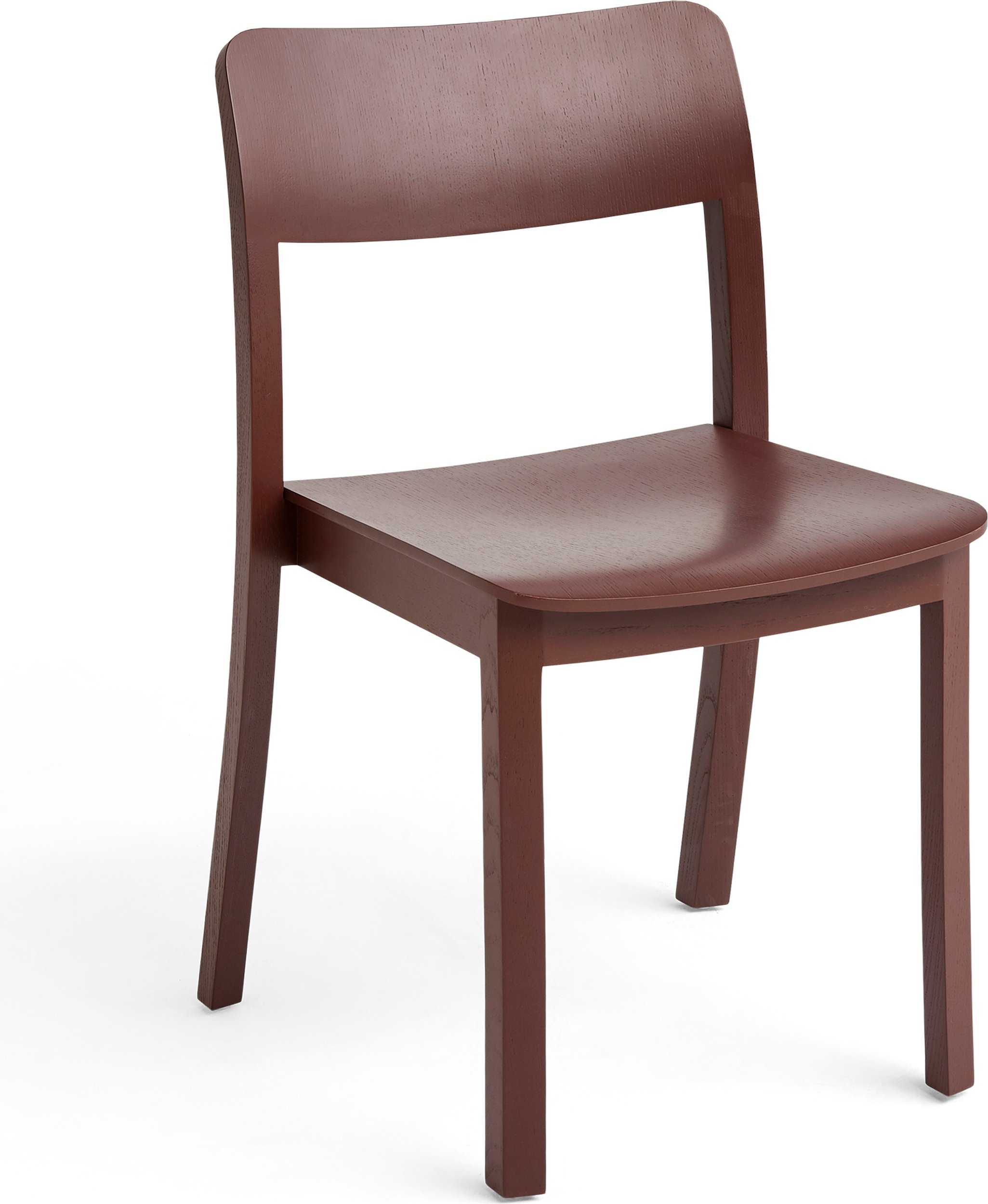 Krzesło Pastis bordowe drewno jesionowe