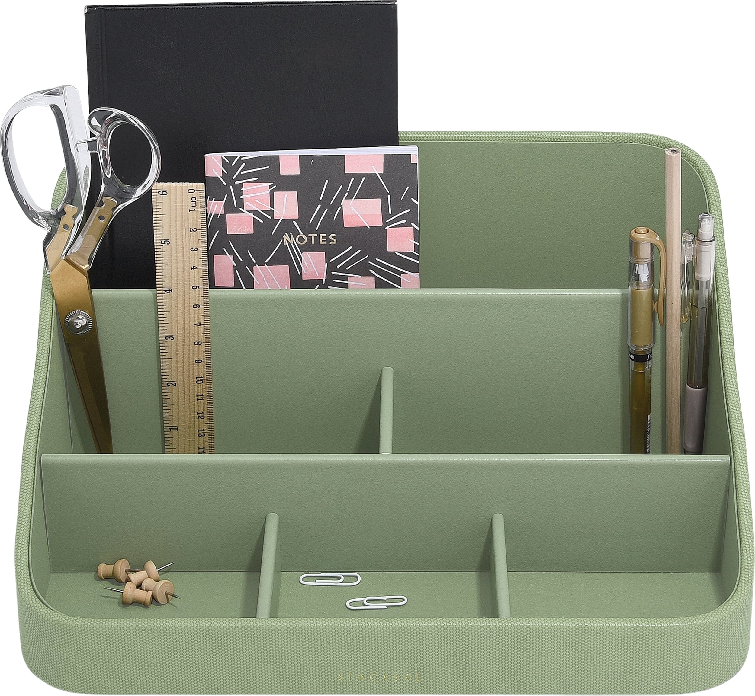 Organizer na biurko Stackers 25 x 33 cm pistacjowy