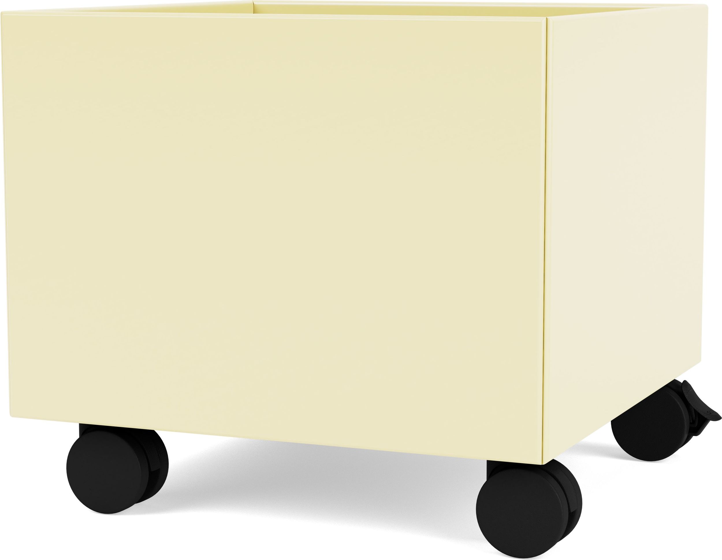Pudełko do przechowywania Montana Mini żółte na kółkach