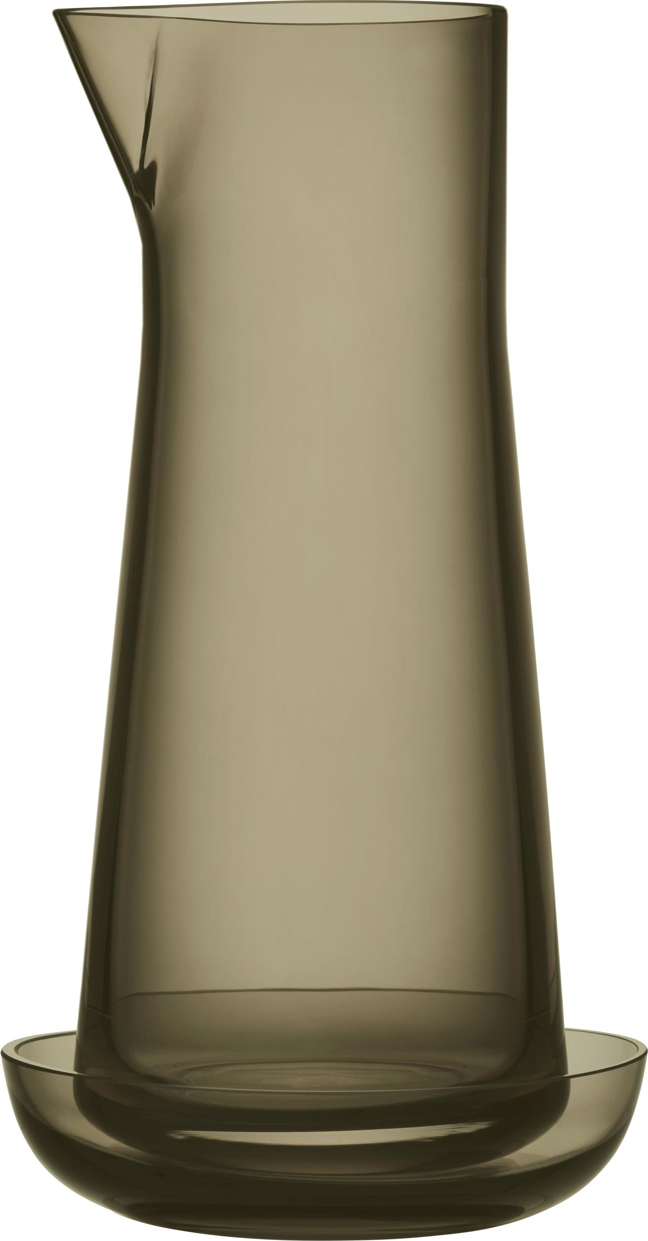 Karafka Informal 1 l oliwkowa z misą 2 el.