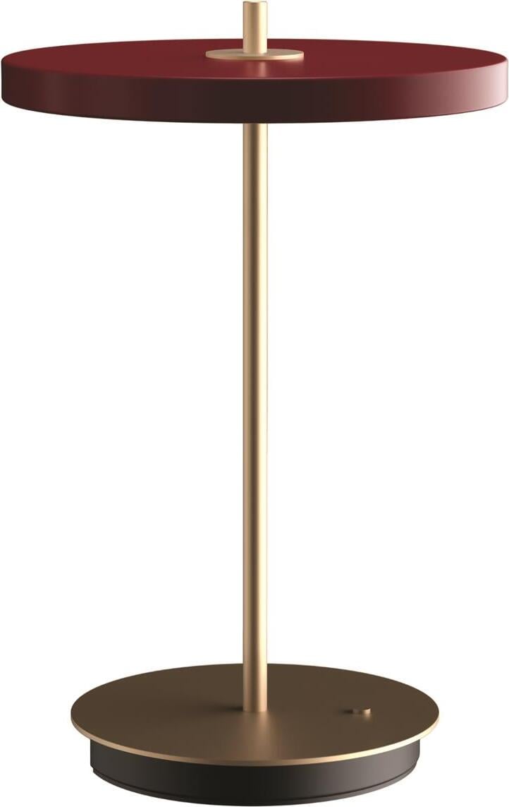 Lampa stołowa bezprzewodowa Asteria Move V2 bordowa