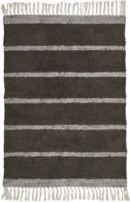 Dywan Chen 60 x 90 cm ciemnobrązowy