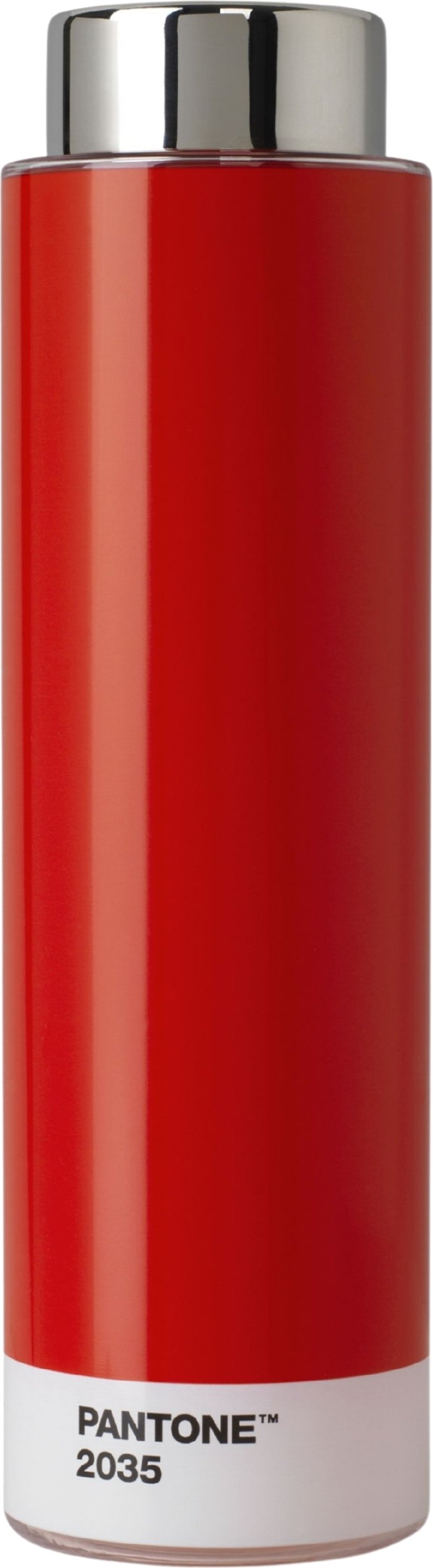 Butelka na napoje Pantone 500 ml czerwona