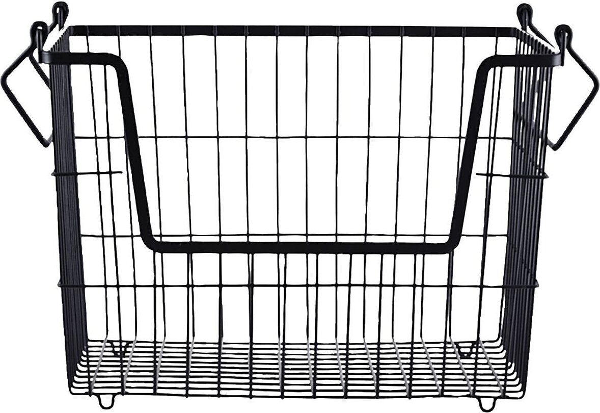 Koszyk stalowy Taw duży czarny