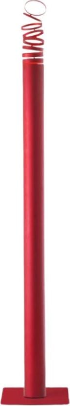 Lampa stojąca Decomposé 180 cm czerwona