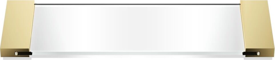 Taca łazienkowa Corner 12 x 34 cm złota