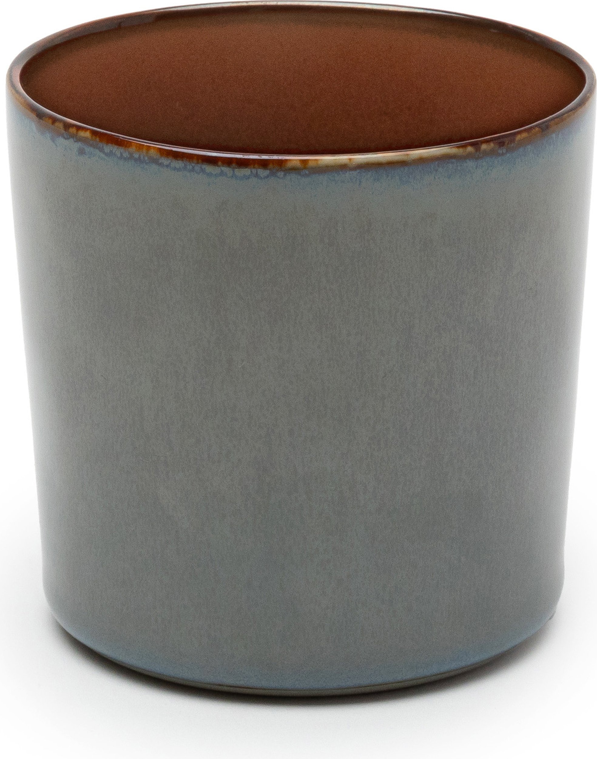 Kubek Terres de Rêves wysoki 230 ml niebiesko-czerwony