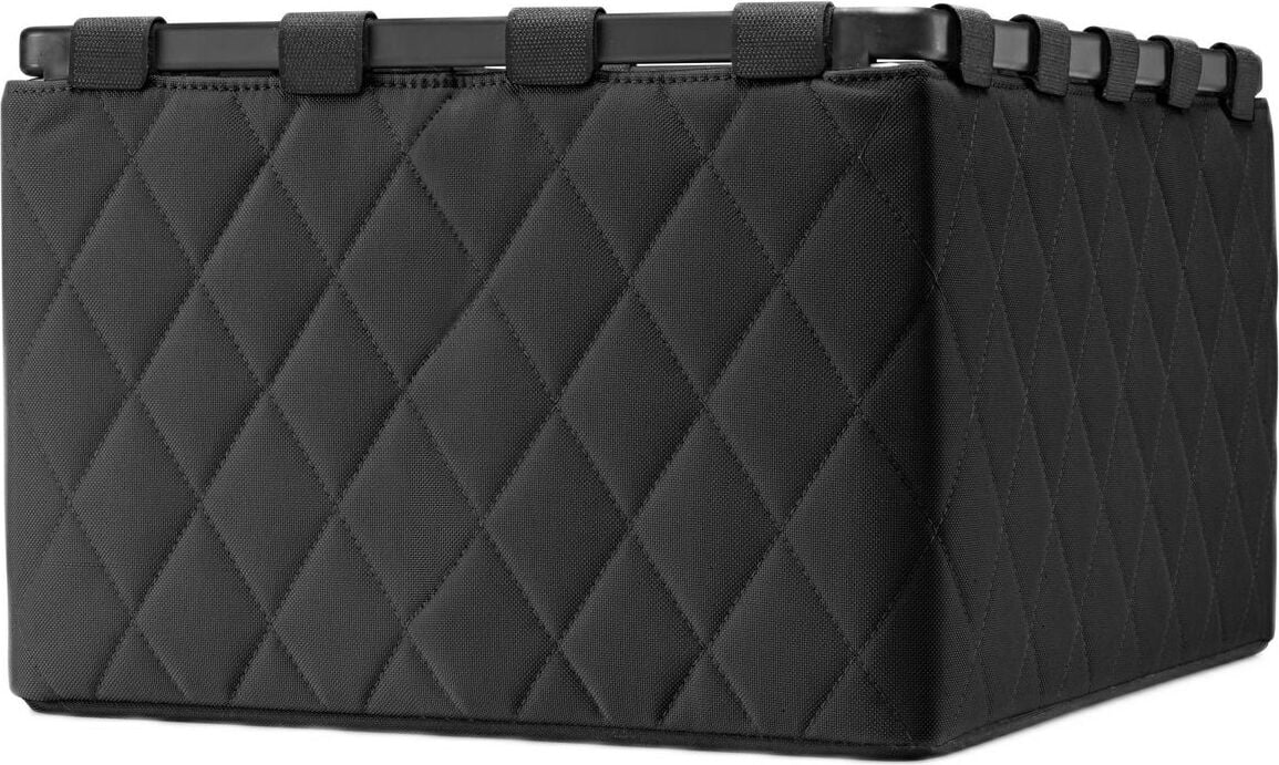 Pojemnik uniwersalny Framebox L czarny pikowany