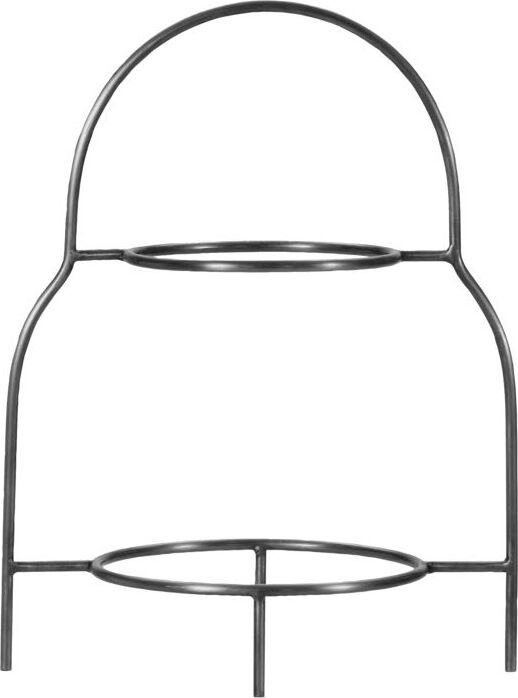 Stojak na talerze Sana 32 cm srebrny