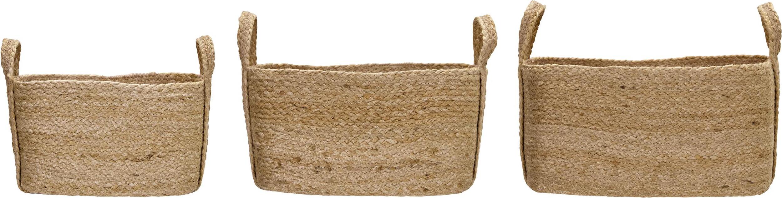 Kosze do przechowywania Stella niskie 3 szt.