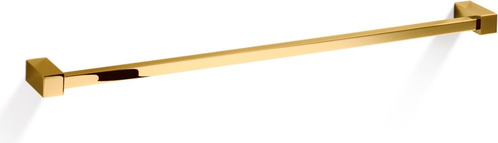 Wieszak reling na ręczniki Corner 40 cm złoty
