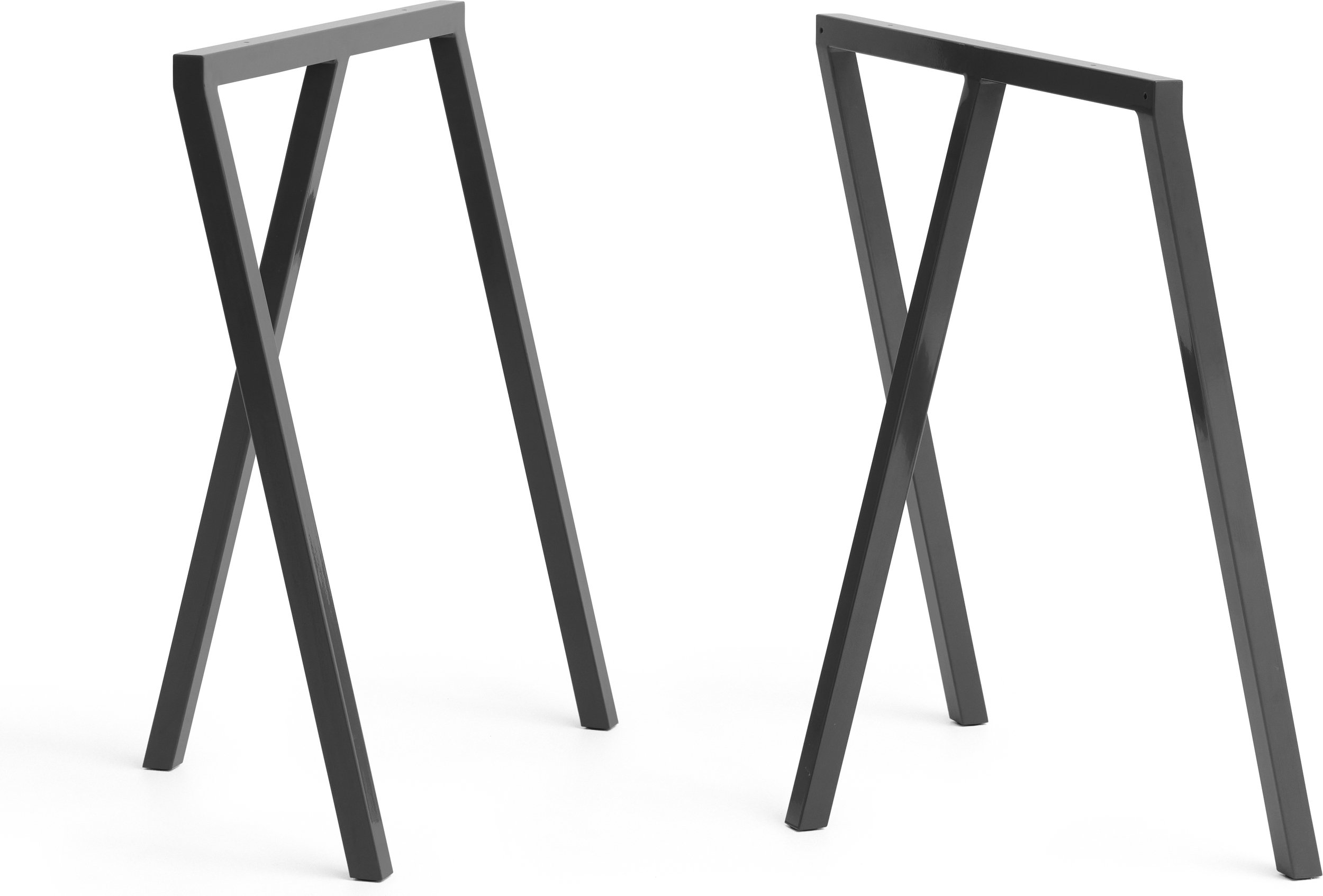 Nogi do stołu Loop Stand czarne 2 szt.
