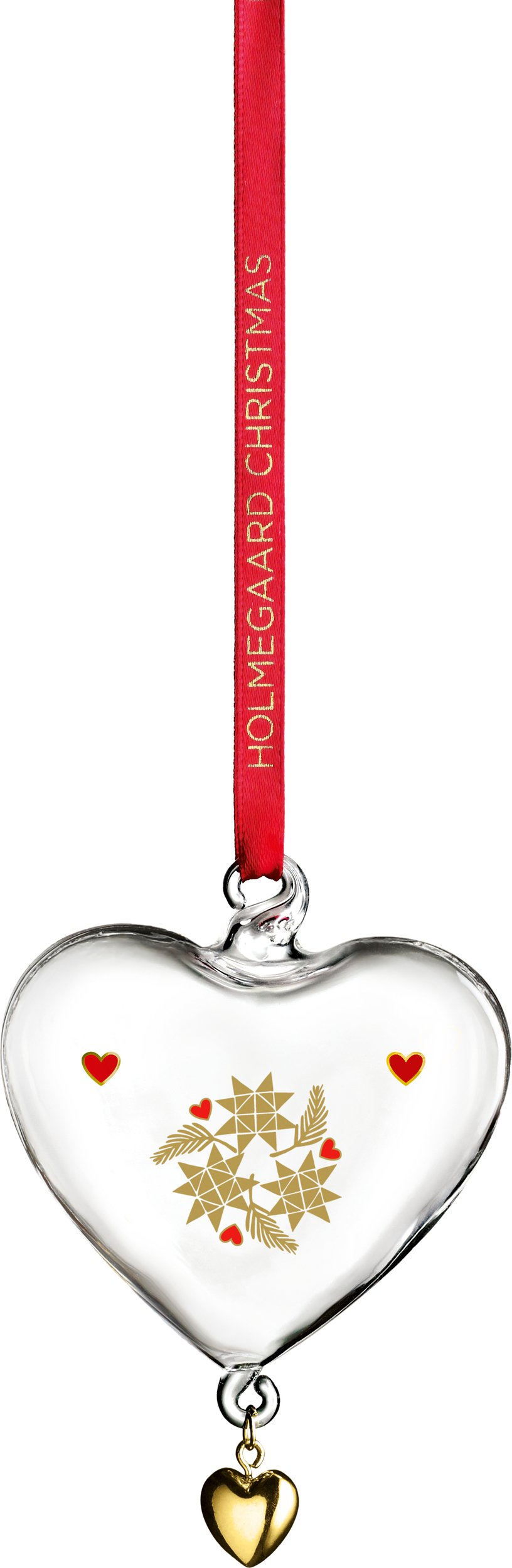 Zawieszka świąteczna Holmegaard 2024 serce