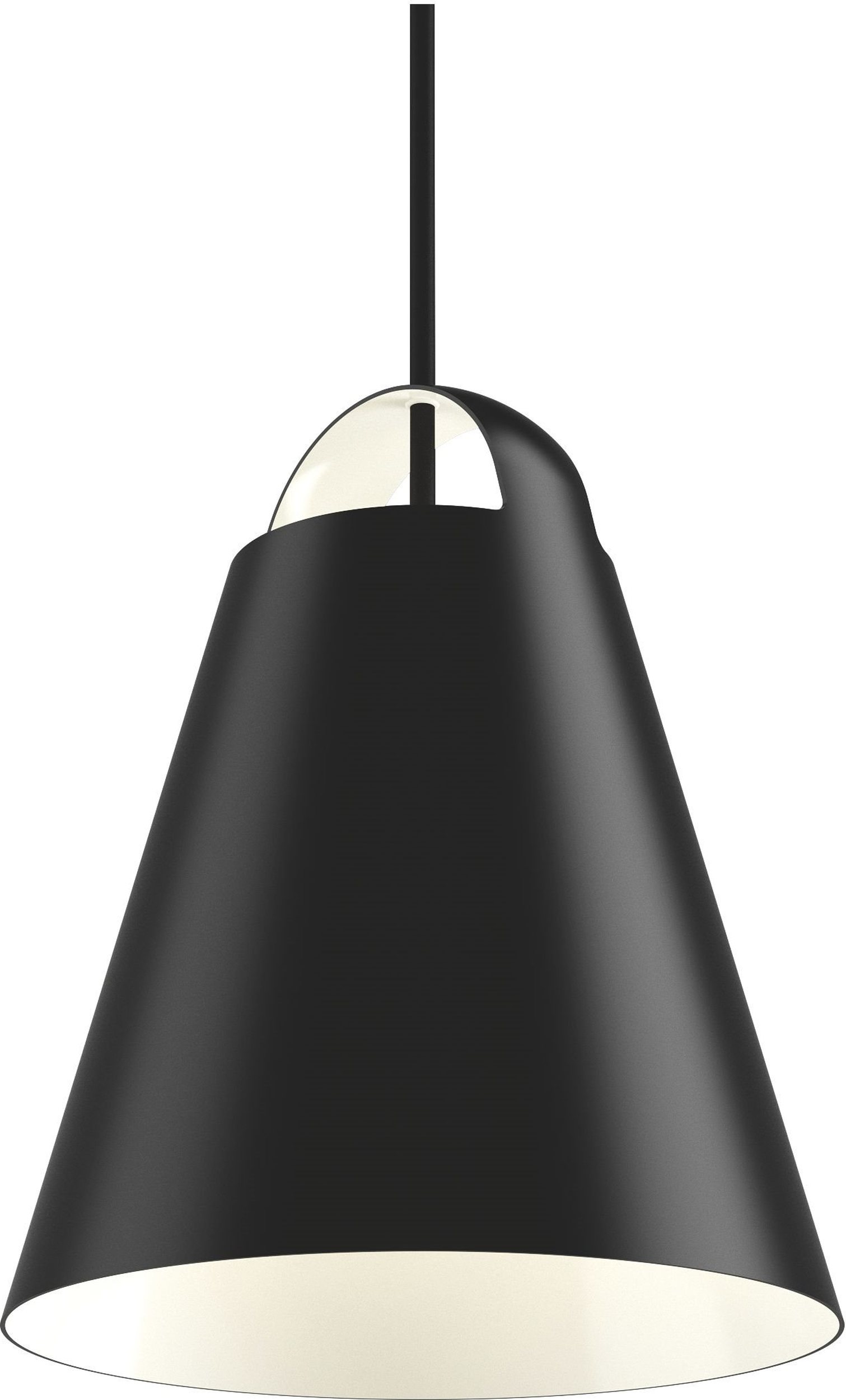 Lampa wisząca Above 25 cm czarna