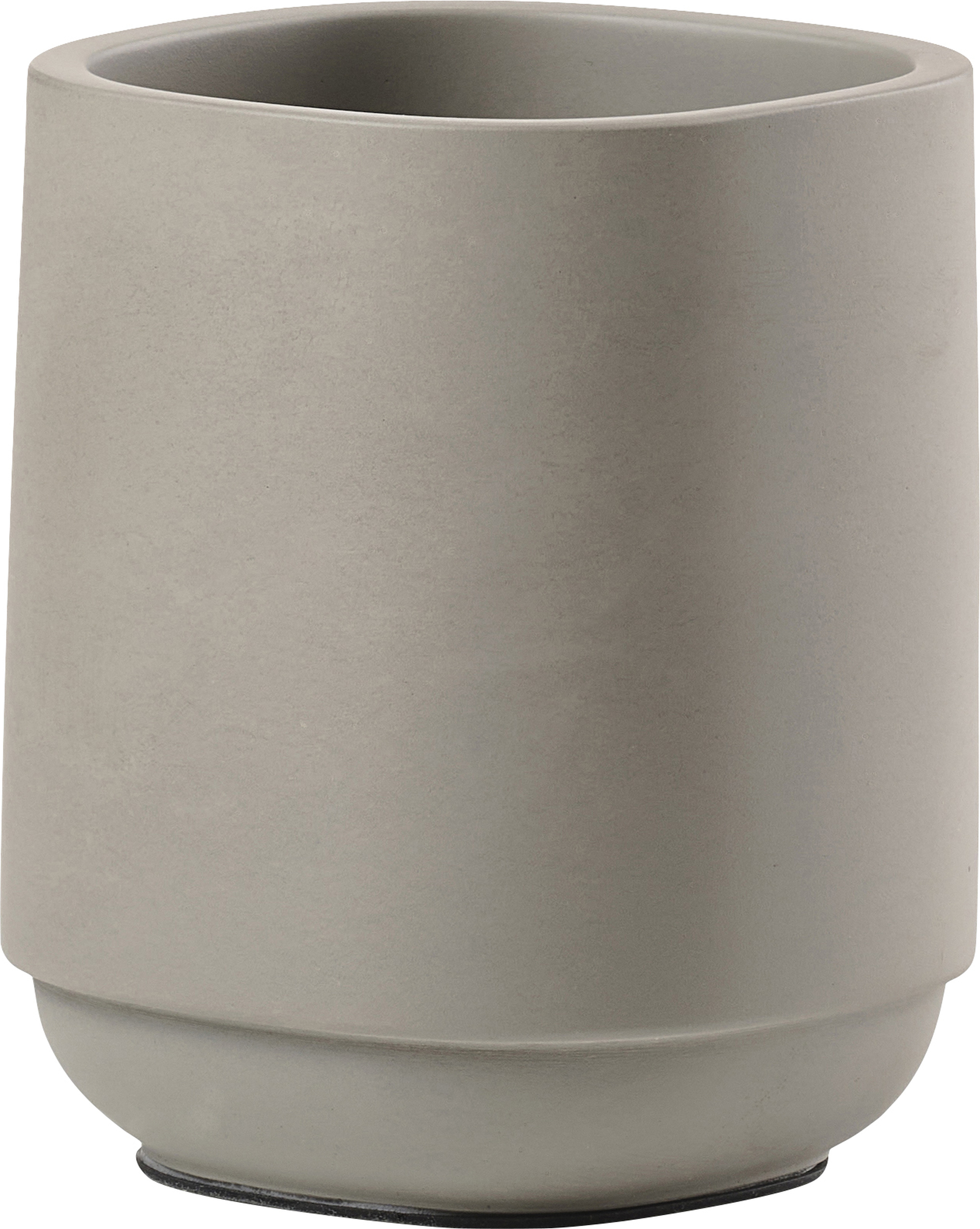 Kubek na szczoteczki do zębów Time beżowy