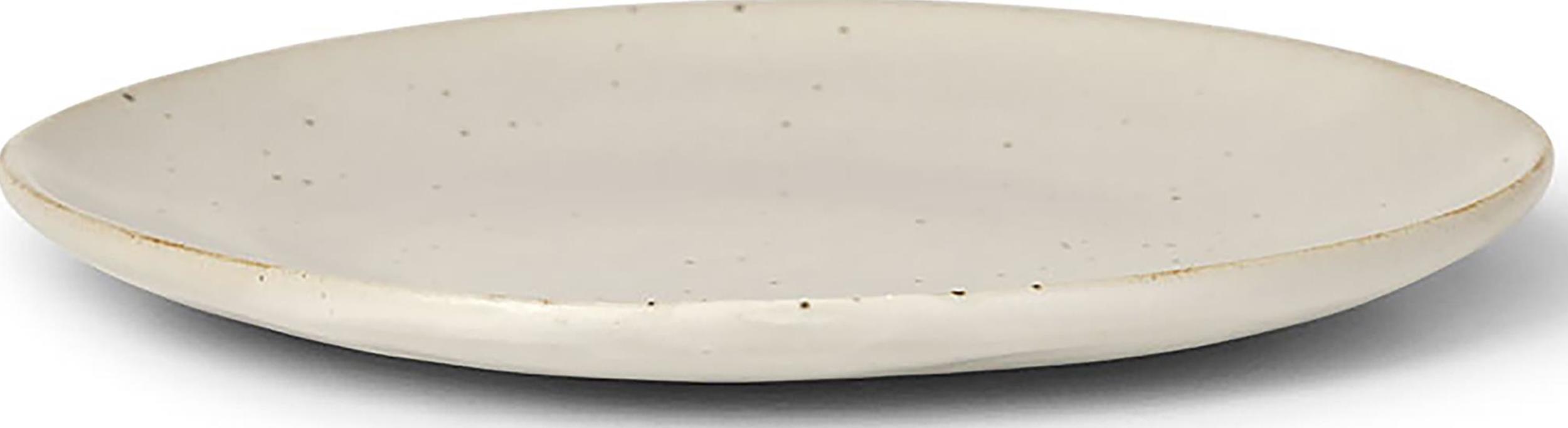 Talerz Flow mały kremowy