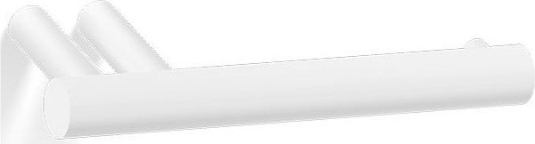 Wieszak na papier toaletowy Bar biały mat