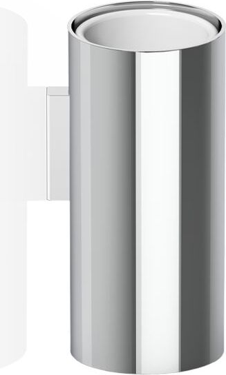 Kubek na szczoteczki do zębów Mikado chrom ścienny