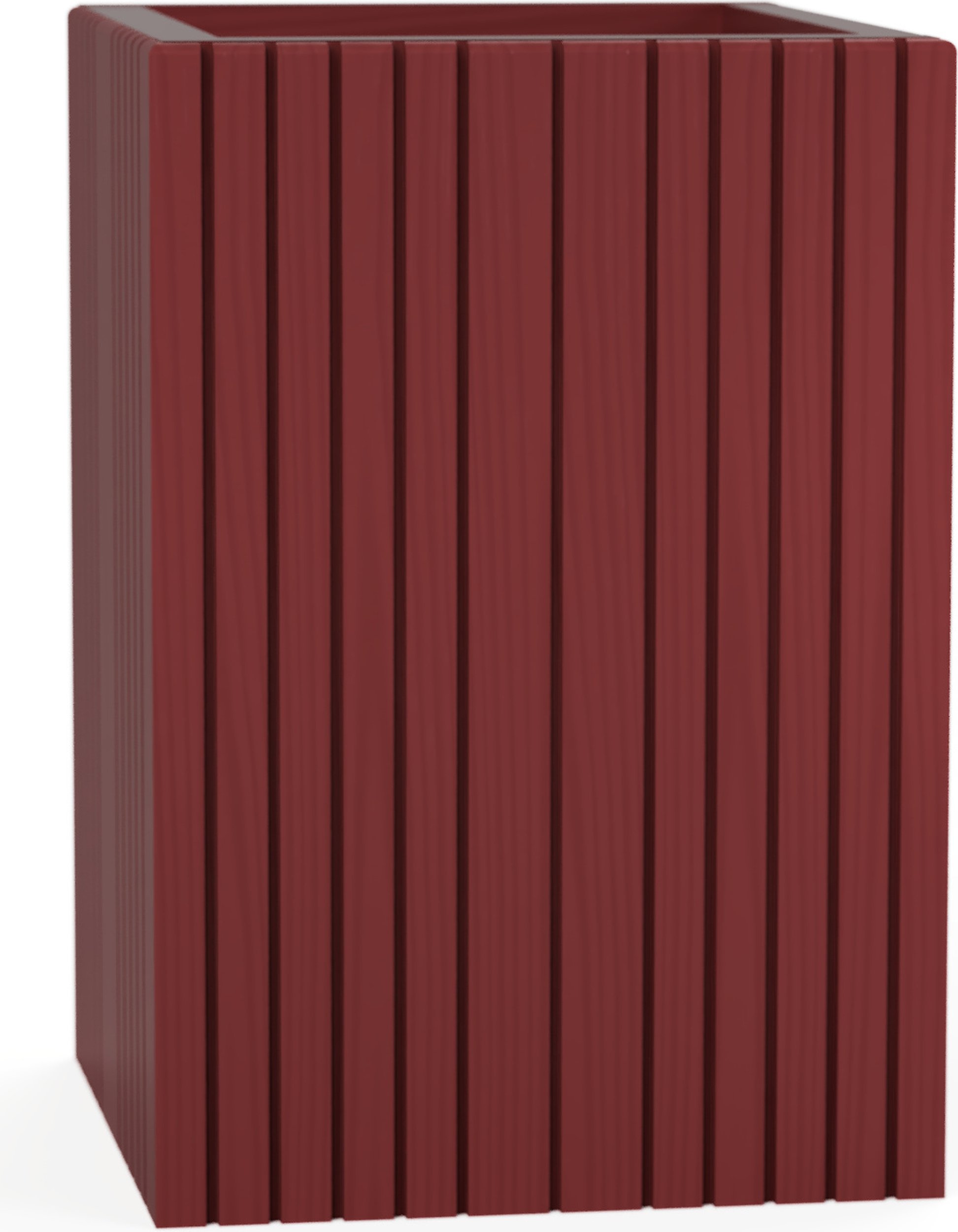 Doniczka samonawadniająca UnfoldSQUARE wysoka terakota