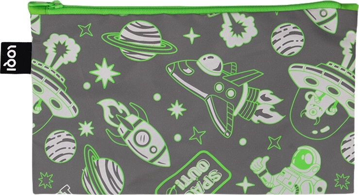 Saszetka Zip Pocket Artist Space Out mini z powłoką odblaskową