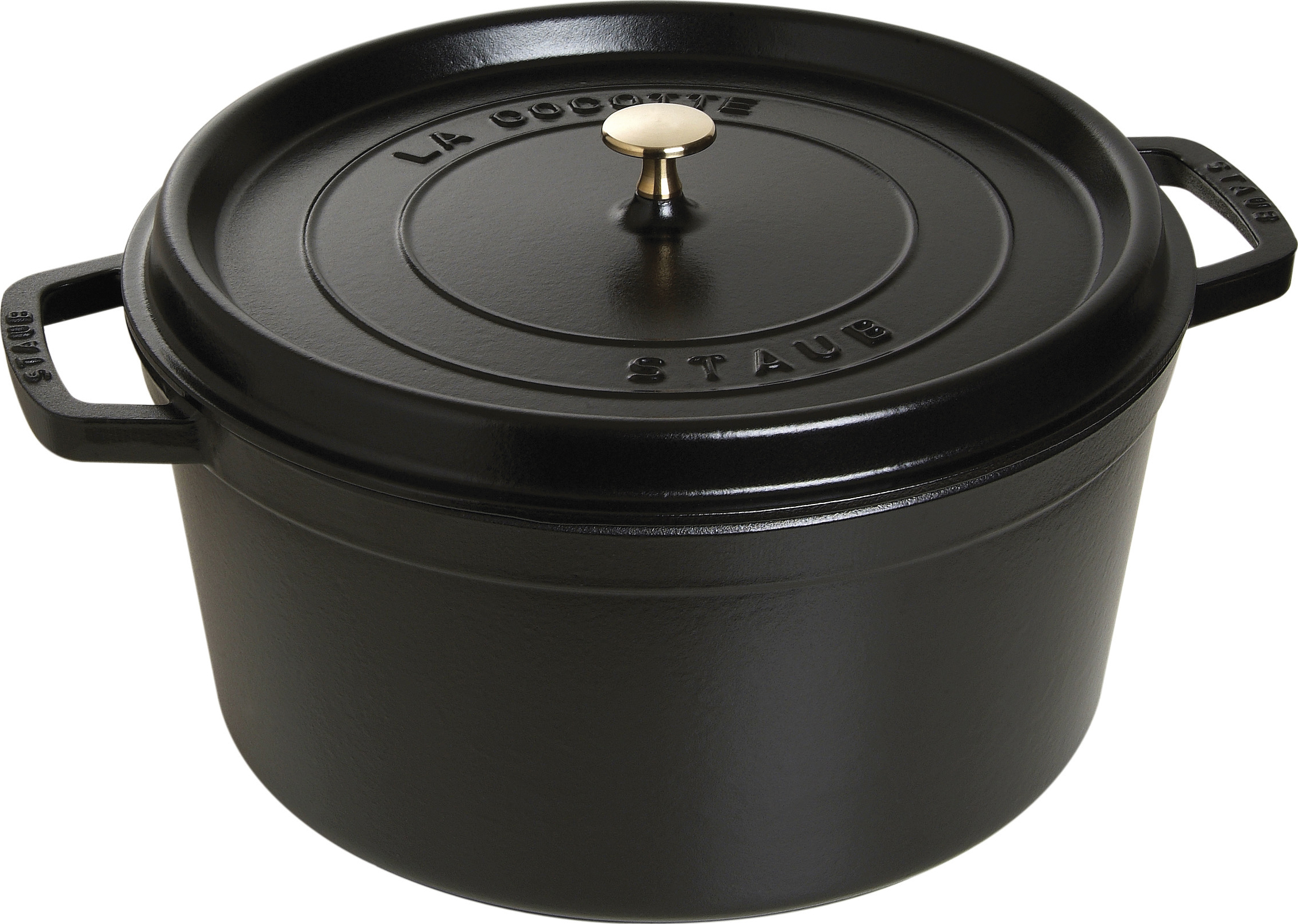 Garnek La Cocotte 12,6 l czarny żeliwny