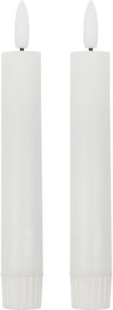 Świece LED House Doctor 16 cm białe 2 szt.