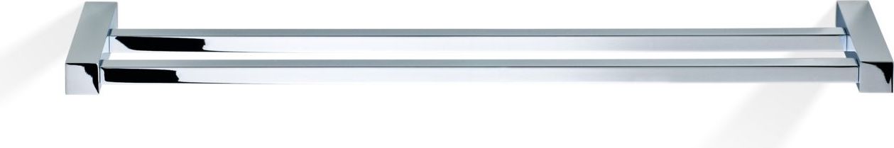 Wieszak reling na ręczniki Corner 60 cm chrom podwójny