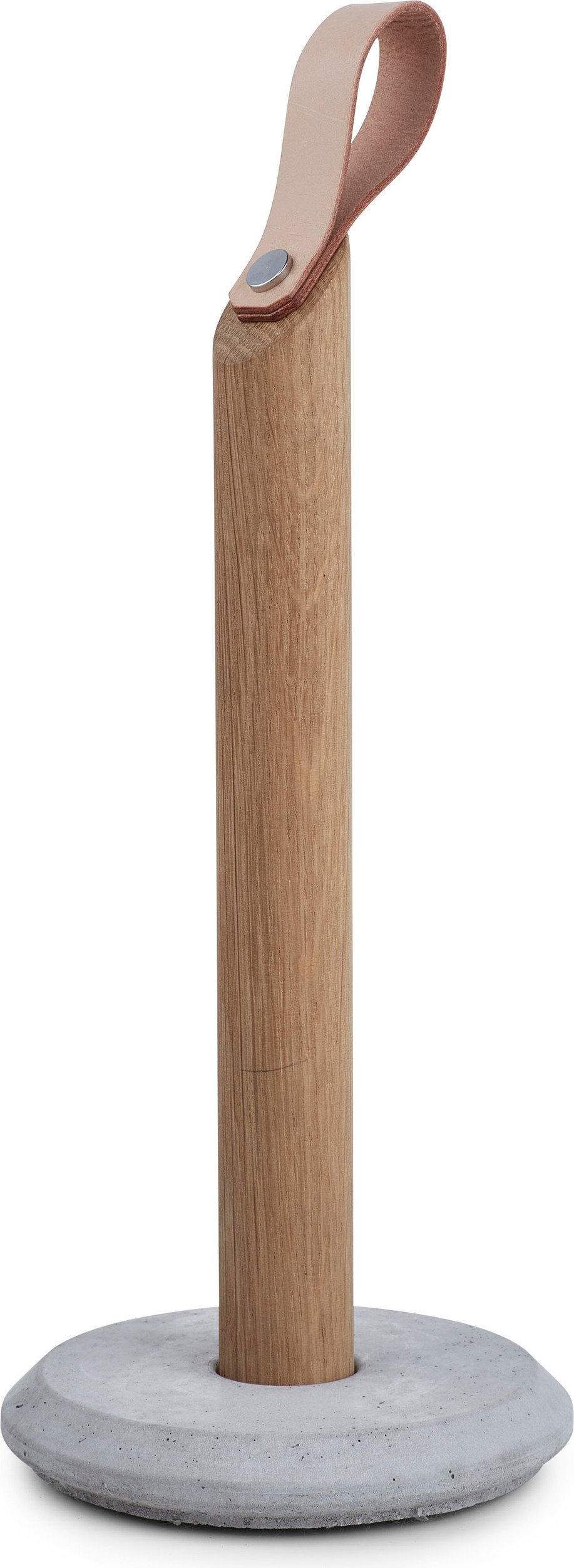 Stojak na ręcznik papierowy Grab 32 cm jasny dąb