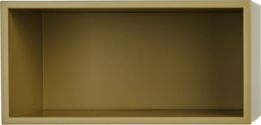 Półka modułowa Mini Stacked S brązowozielona